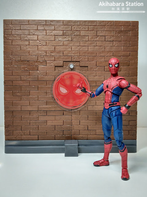 S.H.Figuarts Spider-man Homecoming + Wall - Tamashii Nations