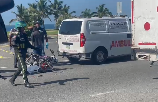 Accidente de tránsito deja motorista muerto