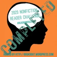 Non Fiction 2023 Reader Challenge Completed logo by Book'd Out