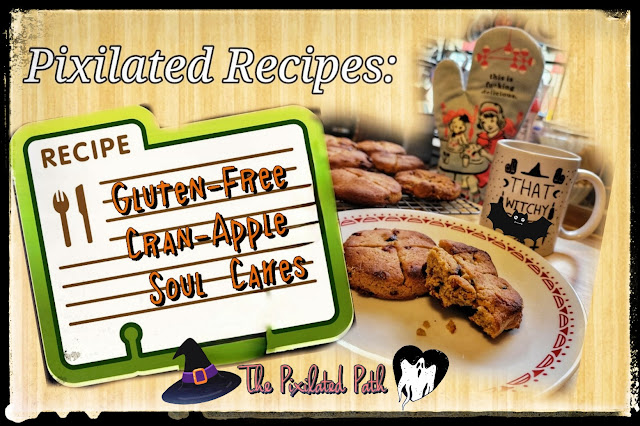 Pixilated Recipes: Gluten-Free Cran-Apple Soul Cakes