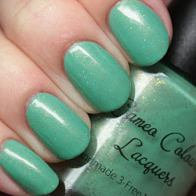 Cameo Colours Lacquers Mint Sparkle Lollipops