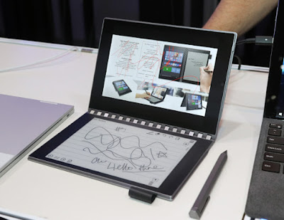 Concept unisce schermo PC Windows a blocco note E Ink