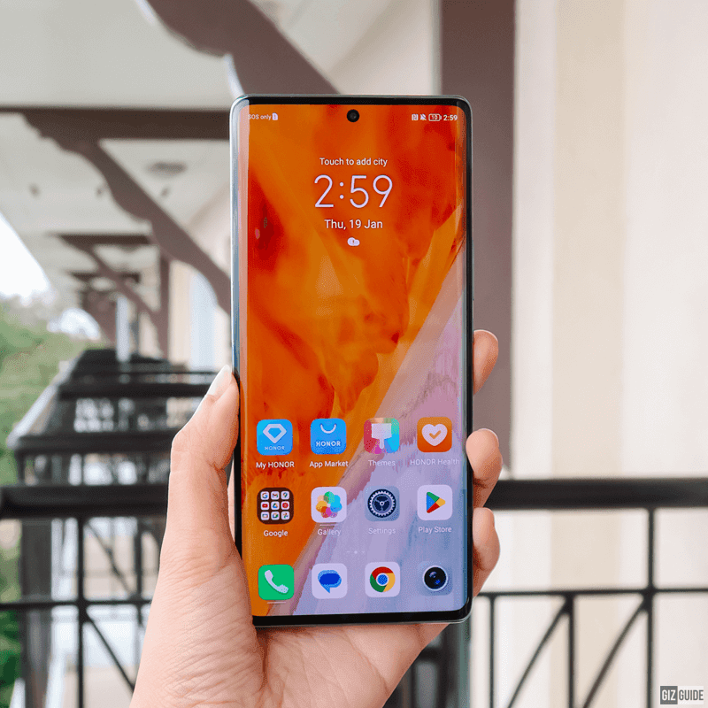 HONOR X9a 5G's durable screen