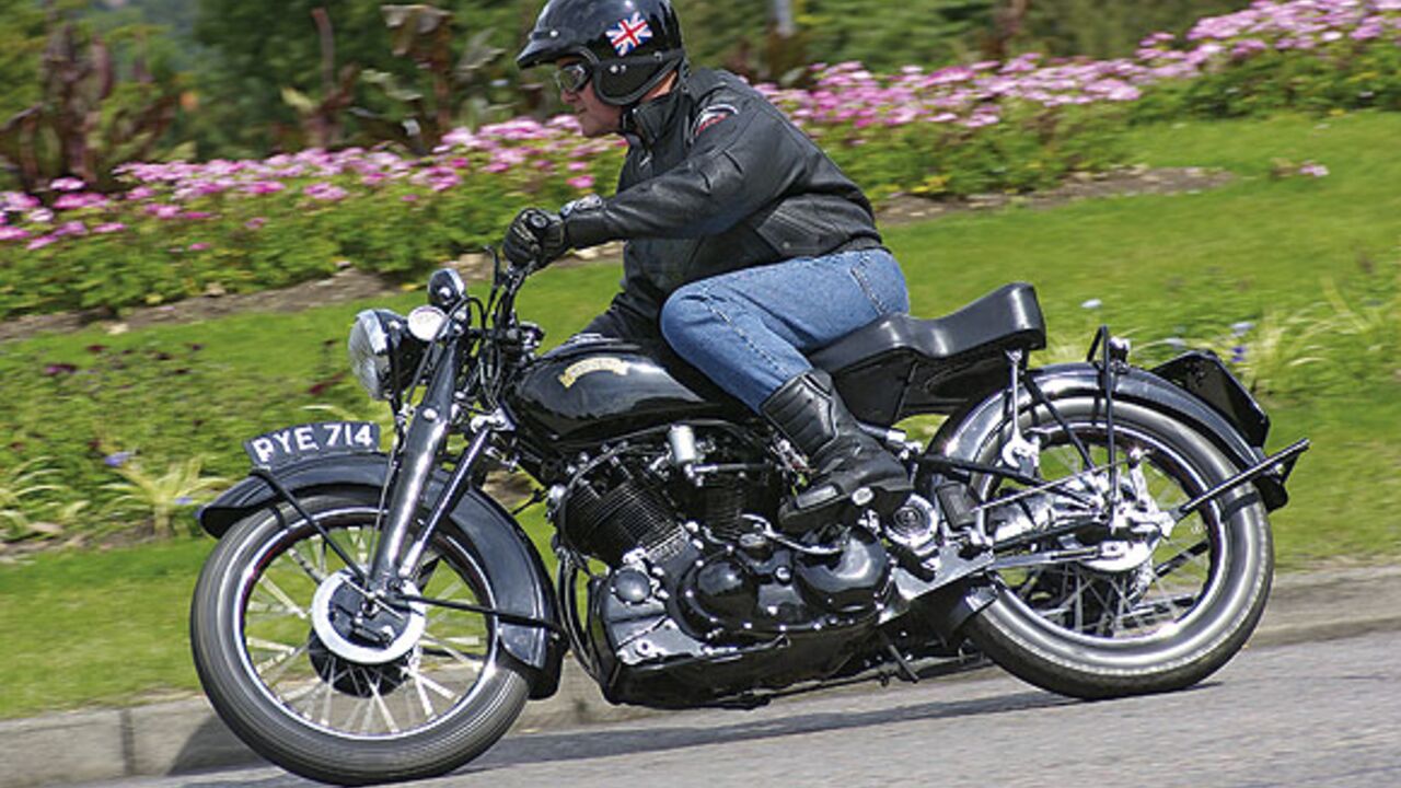 Vincent Black Shadow British Motorcycle History 4