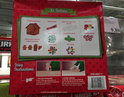 Give your kids a fun activity during Christmas with the Create a Treat Pre-Built Gingerbread House Kit