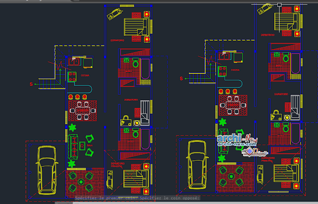 Housing two levels in AutoCAD 