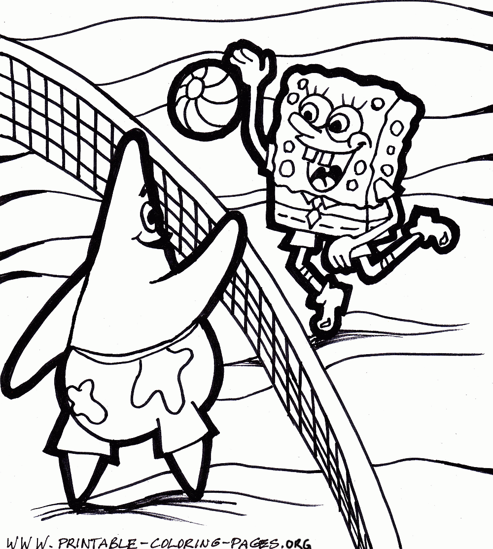 Spongebob And Patrick Coloring Pages 5