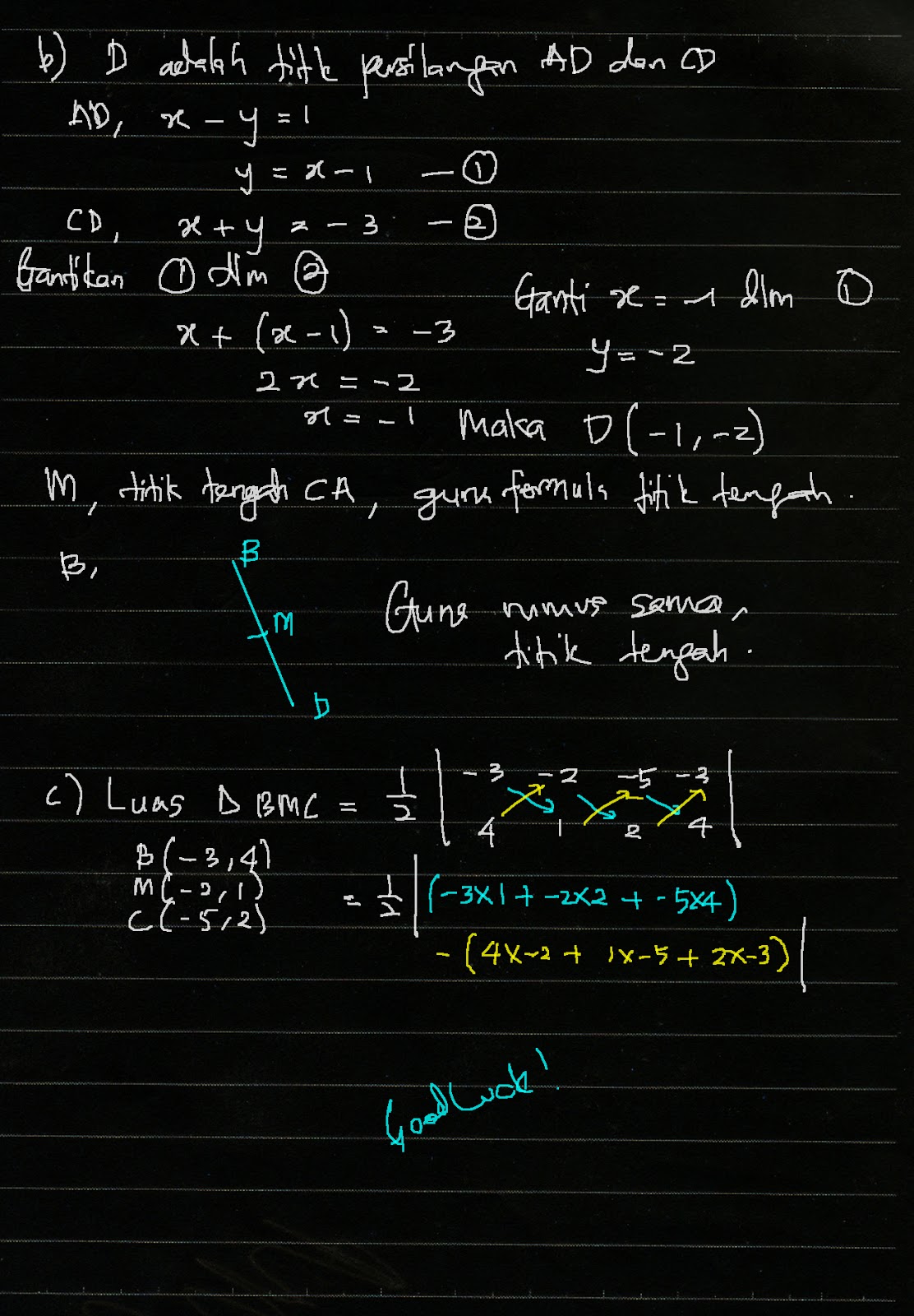 Cikgu Azman - Bukit Jalil: F4 Add Math Bab 6 Geometri 