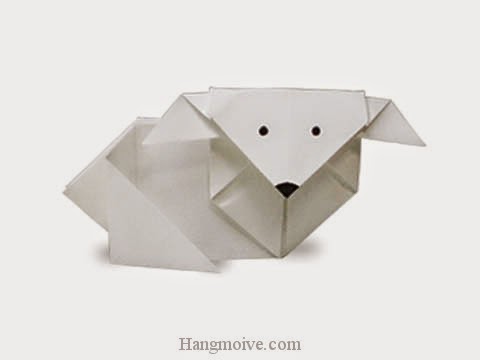 Cách gấp, xếp con Dê bằng giấy origami - Video hướng dẫn xếp hình - How to make a Goat