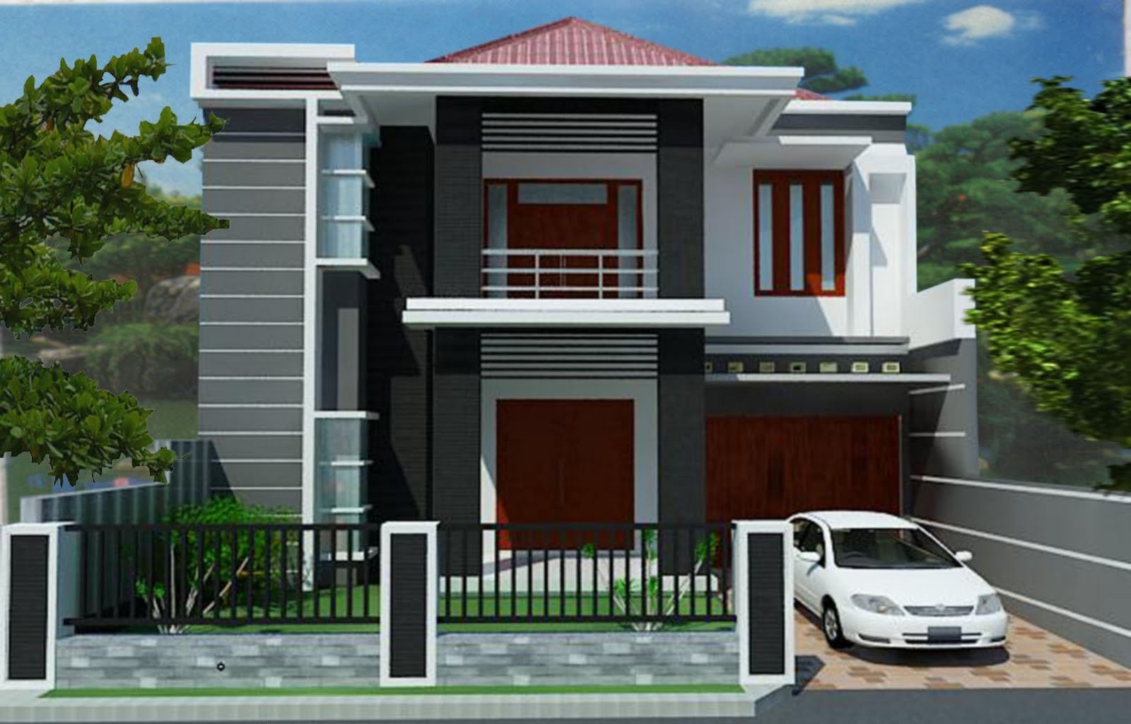 61 Desain Rumah Minimalis 2 Lantai Dan Harganya Desain Rumah