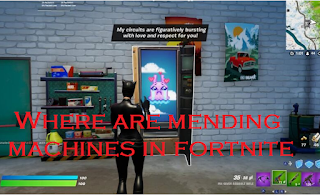 Mending machine fortnite, Where to find repair machines in Fortnite