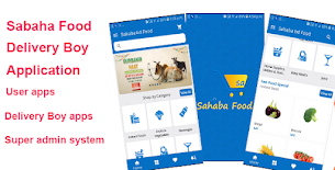 Sahaba Food Delivery Boy Application