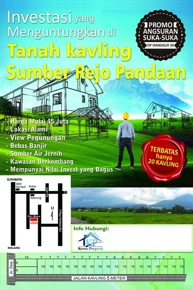 Info Tanah Dijual Di Kota Pasuruan