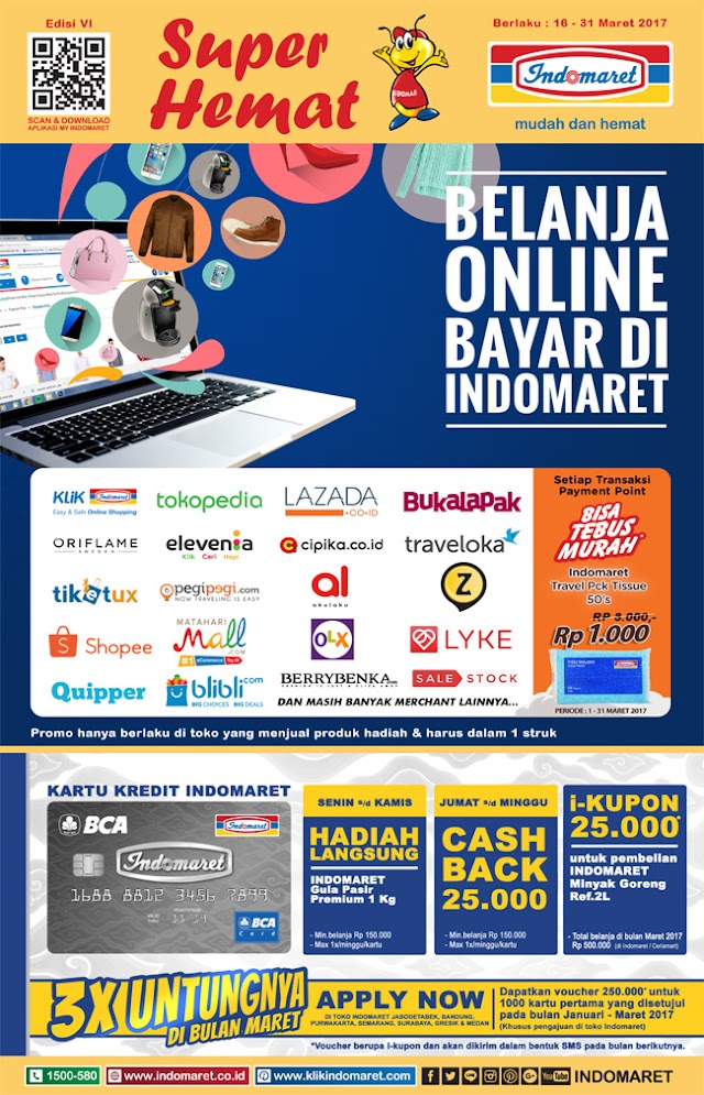 Promo Indomaret Super Hemat Periode 16-31 Maret 2017