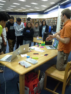 @LoudounLibrary Makerspace Staff at our School