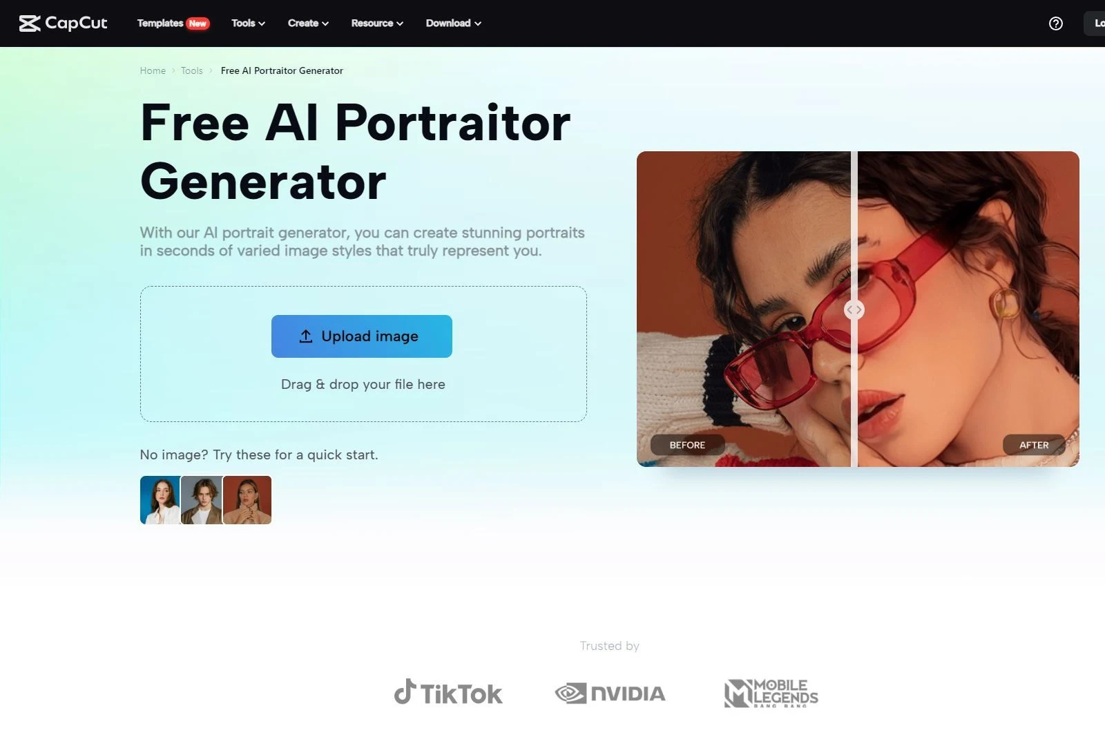 AI Portrait Generator