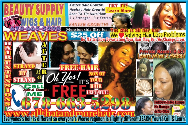 **See KiaStyles HEALTHY HAIR MAKEOVERS (Growth with Weaves) (view now) http://allthatandmorehair.sharepoint.com/Pages/default.aspx