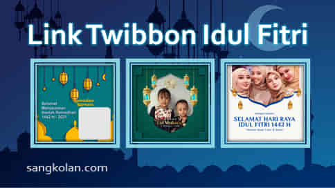 Bingkai Twibbon Foto Ucapan Selamat Hari Raya Idul Fitri 1442 H Tahun 2021