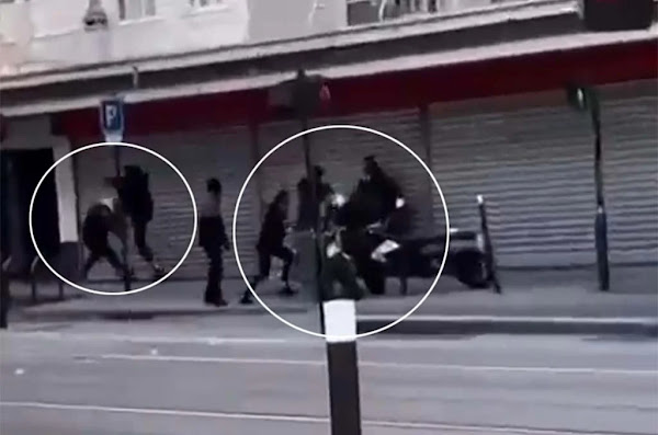 [VIDEO] - Saint-Denis : Deux policiers municipaux encerclés et agressés par une dizaine d'individus
