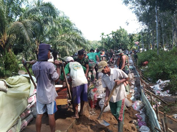 Sepekan Sudah TMMD Ke-111 Kodim 1207/Pontianak Berjalan, Ini Harapan Satgas TMMD