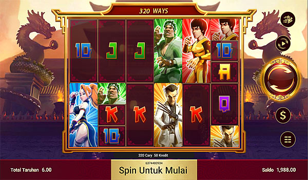 Main Gratis Slot Indonesia - Kungfu Dragon Maxways Spadegaming