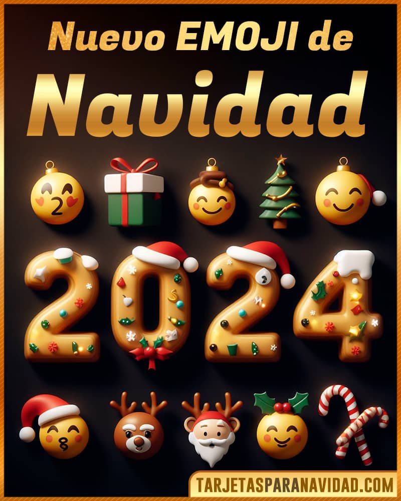 Nuevos Emojis de NAVIDAD 2023 para copiar y pegar