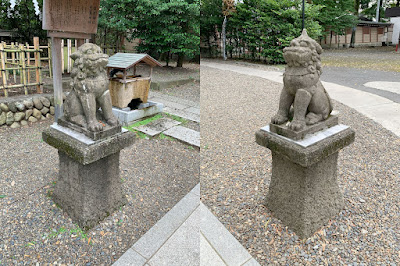 住吉神社・大鷲神社の狛犬