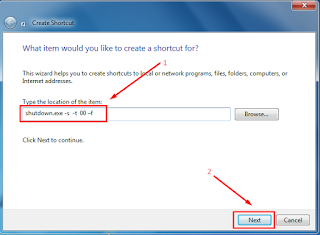 Cara Membuat Shortcut Shutdown pada Windows