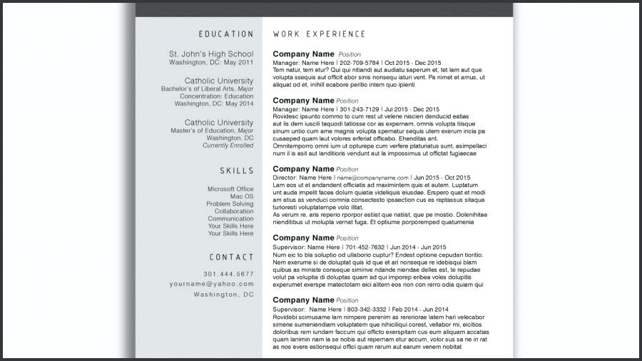 modern resume example modern resume plate word best professional free plates resume plates download professional plate and modern modern resume format pdf 2019
