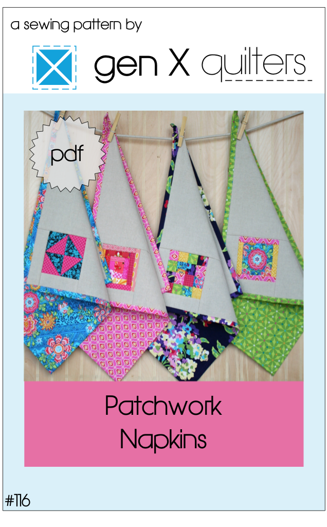 http://www.genxquilters.com/2014/04/patchwork-napkins-pattern.html