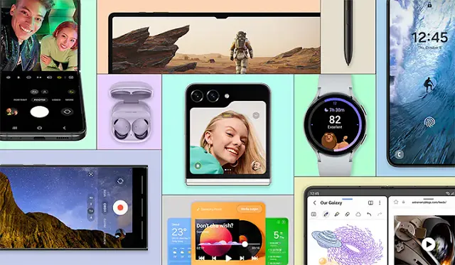 Samsung Galaxy phone displaying the One UI interface