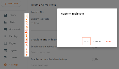 Redirect 404 Error Page to Homepage in Blogger 2