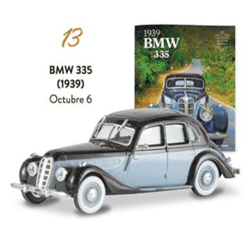 coleccion autos de epoca 1:43 el tiempo, bmw 335 1:43