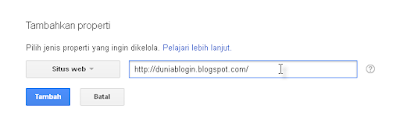 Cara Daftar Sitemap Blog di Google Webmaster