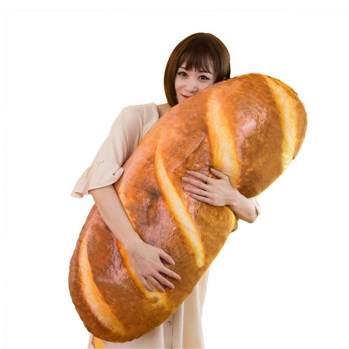 Amazon Is Selling A Huge Bread Pillow Every Carb Lover Will Adore