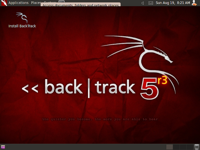 Installing backtrack 5 R3