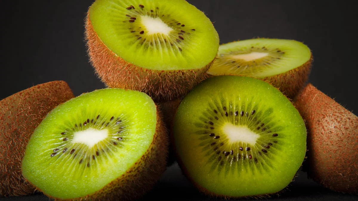 Sliced Kiwi Fruit