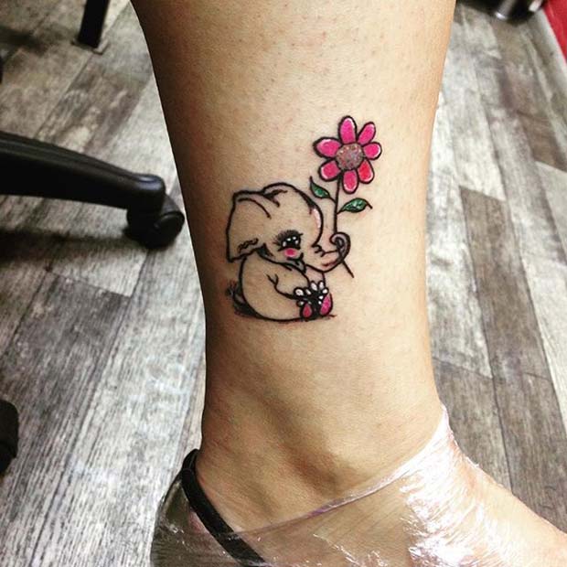 Mini tatuagens femininas 