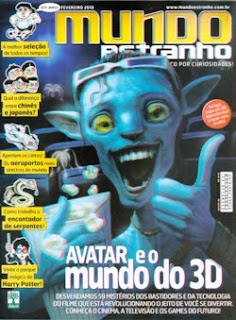 Revista Mundo Estranho Avatar e o Mundo do 3D