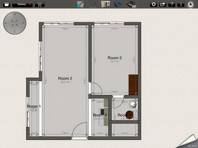 condo layout one bedroom