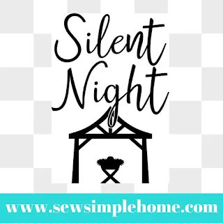 silent night svg free