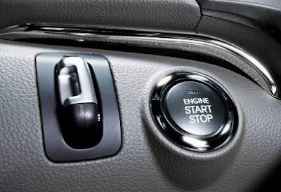 kia cadenza start button