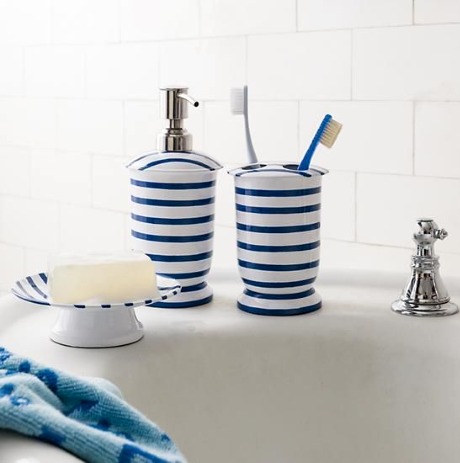 nautical bathroom accessories amazon