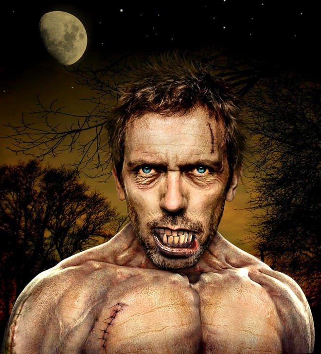 Hugh Laurie monster