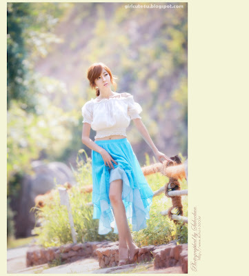 6 Choi Byeol Yee-Legs Show Off-very cute asian girl-girlcute4u.blogspot.com