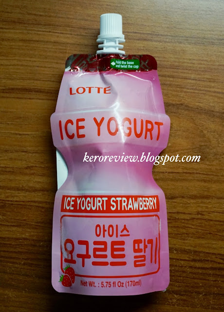 รีวิว ลอตเต้ ไอซ์ โยเกิร์ต สตรอว์เบอร์รี่ (CR) Review ice yogurt strawberry, Lotte Brand.