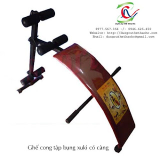 ghế cong tập bụng