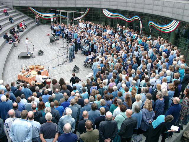 Chorus at the Scoop, The Queen's Walk, Southwark, London