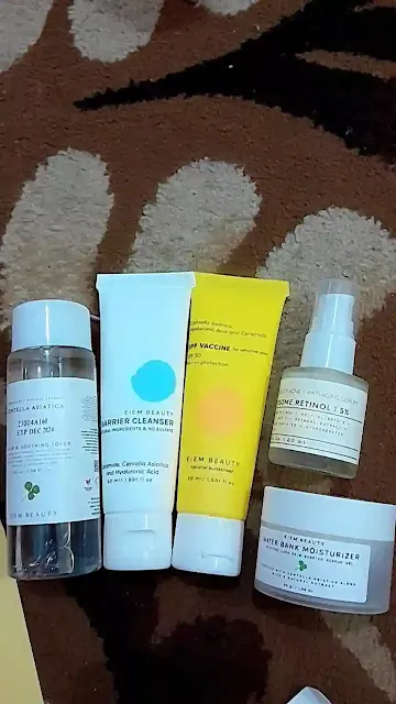 Urutan Cara Pakai Eiem Beauty Acne Set