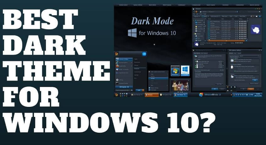 سمات, Windows ,10, المظلمة